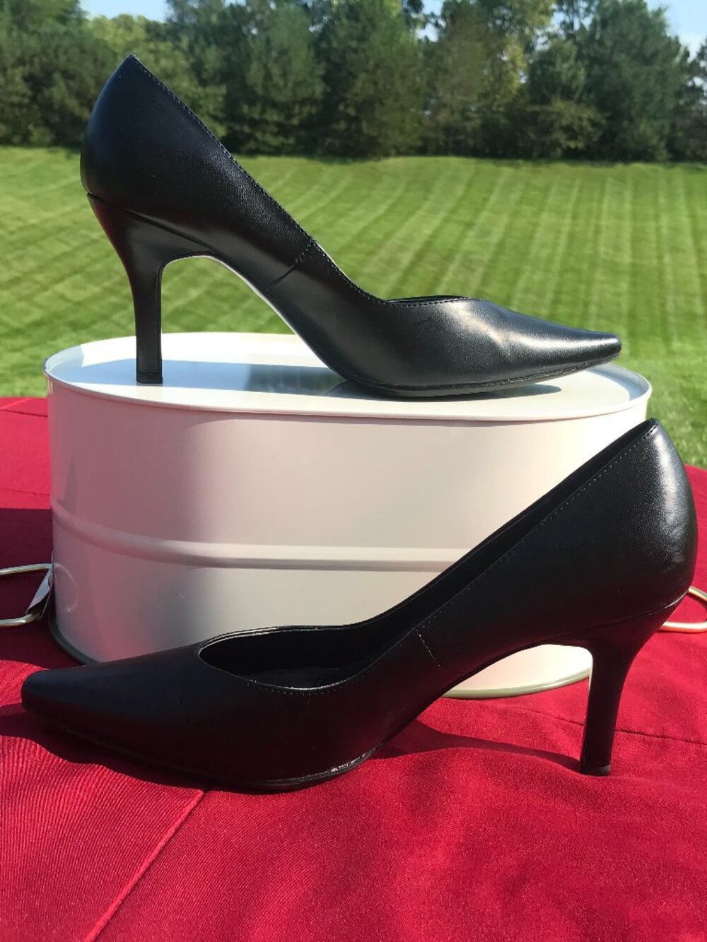 Black Stiletto Pump